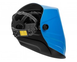 Щиток сварщика с самозатемняющимся светофильтром Solaris ASF800S Blue (1/1/1/1, 102х68 мм (69,4 см2), DIN 4/5-9/9-13 (регул), 4 сенсора, шлифовка, ре (ASF800S.BL)-foto2