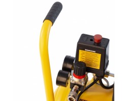 Компрессор воздушный DLC1300/24 безмасляный 1.3 кВт, 24 литра, 206 л/мин Denzel-foto19