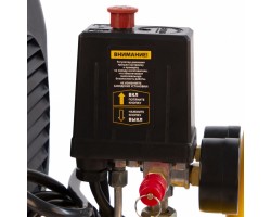 Компрессор воздушный DLC1300/24 безмасляный 1.3 кВт, 24 литра, 206 л/мин Denzel-foto20