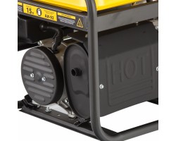 Генератор бензиновый PS 33, 3.3 кВт, 230 В, 15 л, ручной стартер Denzel-foto6
