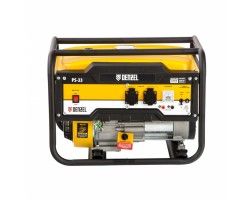 Генератор бензиновый PS 33, 3.3 кВт, 230 В, 15 л, ручной стартер Denzel-foto9