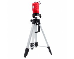 Уровень лазерный самовыравнивающийся, 150 мм, штатив 1150 мм, набор в пластиковом кейсе Matrix-foto2