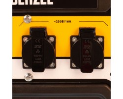 Генератор бензиновый PS 25, 2.5 кВт, 230 В, 15 л, ручной стартер Denzel-foto8