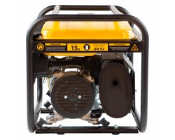 Генератор бензиновый PS 25, 2.5 кВт, 230 В, 15 л, ручной стартер Denzel-foto4
