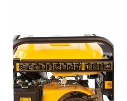 Генератор бензиновый PS 25, 2.5 кВт, 230 В, 15 л, ручной стартер Denzel-foto24