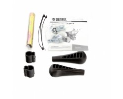 Бензиновая снегоуборочная машина SB 650 E, 6.5 л.с, с электростартером, фара Denzel-foto9