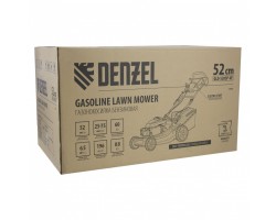Газонокосилка бензиновая GLD-520SP-VE, 196 см3, ширина 52 см, привод, вариатор, электрический старт, 60 л Denzel-foto16
