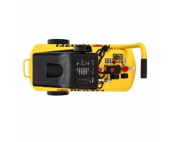 Компрессор воздушный прямой привод DC1700/50, 1.7 кВт, 50 литров, 260 л/мин Denzel-foto6