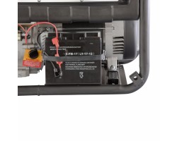 Генератор бензиновый PS 70 EA, 7.0 кВт, 230 В, 25 л, коннектор автоматики, электростартер Denzel-foto6