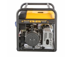 Генератор бензиновый PS 70 EA, 7.0 кВт, 230 В, 25 л, коннектор автоматики, электростартер Denzel-foto12