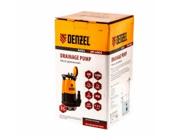 Дренажный насос для чистой и грязной воды DP600S, 600 Вт, напор 7 м, 13000 л/ч Denzel-foto10
