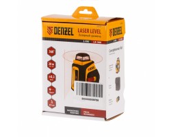 Уровень лазерный LX360, 20 м, ± 0.3 мм/1 м, горизонтальная и вертикальная плоскости, 360 град, 635 нм, резьба 1/4 Denzel-foto4