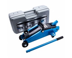 Домкрат гидравлический подкатной, 2 т, h подъема 140-340 мм, в кейсе Stels-foto7