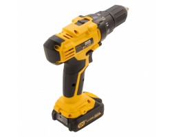 Дрель-шуруповерт аккумуляторная CDL-IB-12-02, Li-Ion, 12 В, 1.5 А*ч, 2 аккумулятора Denzel-foto2