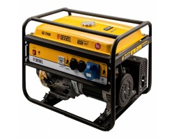 Генератор бензиновый GE 7900, 6.5 кВт, 220 В/50 Гц, 25 л, ручной пуск Denzel-foto3