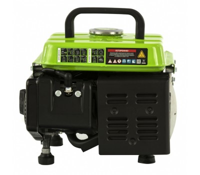 Генератор бензиновый БС-950, 0.8 кВт, 230 В, 2-х тактный, 4 л, ручной стартер Сибртех