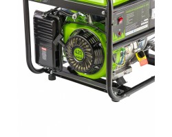 Генератор бензиновый БС-6500, 5.5 кВт, 230В, четырехтактный, 25 л, ручной стартер Сибртех-foto12