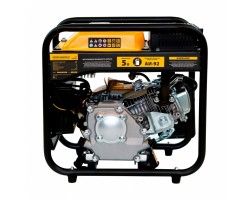 Генератор инверторный GT-2500iF, 2.5 кВт, 230 В, бак 5 л, открытый корпус, ручной старт Denzel-foto3