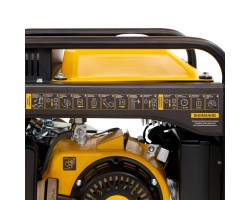 Генератор инверторный GT-2500iF, 2.5 кВт, 230 В, бак 5 л, открытый корпус, ручной старт Denzel-foto19