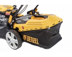 Газонокосилка бензиновая GLD-520SP, 196 куб.см, ширина 52 см, привод, 7 уровней,травосборник 60 л Denzel-foto10