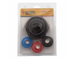 Катушка триммерная полуавтомат, шестигранник HEX х 15/6, болт М6 правый, М8 правый, М8 левый Denzel-foto6