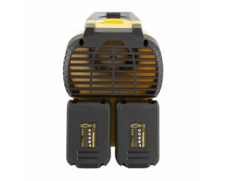 Воздуходувка аккумуляторная RB180-36, Li-ion, 36 В, 4 Ач, 180 км/ч, 820 м3/ч Denzel-foto12