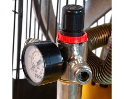 Компрессор воздушный, ременный привод BCI5500-T/200, 5.5 кВт, 200 литров, 850 л/мин Denzel-foto12