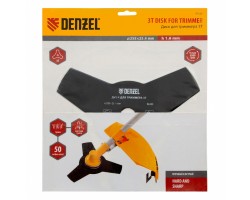 Диск для триммера, 255 х 25.4 мм, толщина 1.6 мм, 3 лезвия Denzel-foto3
