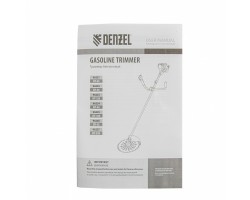 Триммер бензиновый DT 43S, 43 см3, 2.5 л. с, разъемная штанга, состоит из 2 частей Denzel-foto5