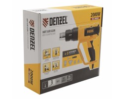 Фен технический HG-2000M, 2000 Вт, 3 режима Denzel-foto6