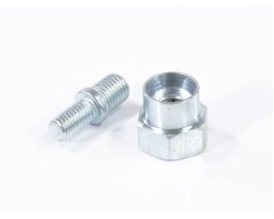 Катушка универсальная триммерная, гайка М8 х 1.25, гайка М10, винт М8-М10, левая резьба, шаг 1.25 мм Denzel-foto5