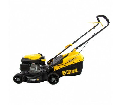 Газонокосилка бензиновая GLD-420, 146 см3, ширина 42 см, 40 л Denzel