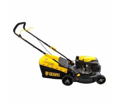 Газонокосилка бензиновая GLD-420, 146 см3, ширина 42 см, 40 л Denzel