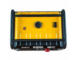 Генератор бензиновый PS 80 E-3, 6.6 кВт, 400 В, 25 л, электростартер Denzel-foto7