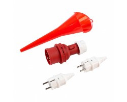 Генератор бензиновый PS 80 E-3, 6.6 кВт, 400 В, 25 л, электростартер Denzel-foto23