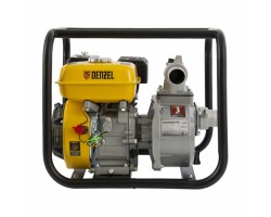 Мотопомпа бензиновая для чистой воды PX-50, 7 л.с, 2, 600 л/мин, глубина 8 м, напор 30 м Denzel-foto3