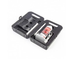 Домкрат гидравлический бутылочный, 4 т, высота подъема 194-372 мм, в пластиковый кейсе Matrix-foto3