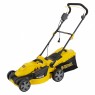 Газонокосилка электрическая GM-1800, 1800 Вт, ширина 38 см, 6 уровней, травосборник 40 л. Denzel
