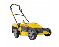 Газонокосилка электрическая GM-1800, 1800 Вт, ширина 38 см, 6 уровней, травосборник 40 л. Denzel-foto4