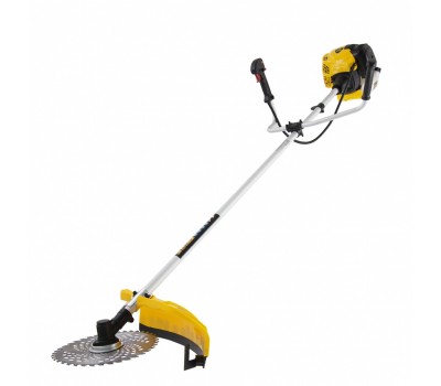 Триммер бензиновый DTL-52, 52 см3, неразъемная штанга, состоит из 2 частей Denzel