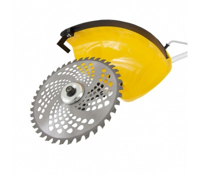 Триммер бензиновый DTL-52, 52 см3, неразъемная штанга, состоит из 2 частей Denzel