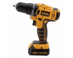 Дрель-шуруповерт аккумуляторная CDL-12-02, Li-Ion, 12 В, 1.5 А*ч, 2 аккумулятора Denzel-foto3