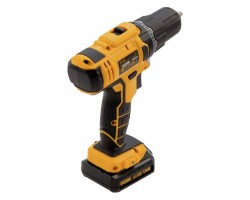 Дрель-шуруповерт аккумуляторная CDL-12-02, Li-Ion, 12 В, 1.5 А*ч, 2 аккумулятора Denzel-foto2