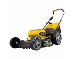 Газонокосилка аккумуляторная бесщеточная RLM450-36, Li-ion, 36 В, 4 Ач, 450 мм, травосборник 40 л Denzel-foto2