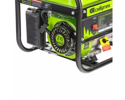 Генератор бензиновый БС-3500, 3.2 кВт, 230В, четырехтактный, 15 л, ручной стартер Сибртех-foto12