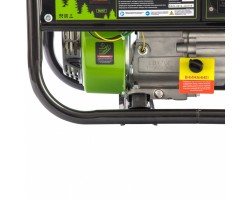 Генератор бензиновый БС-3500, 3.2 кВт, 230В, четырехтактный, 15 л, ручной стартер Сибртех-foto10