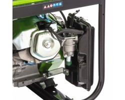 Генератор бензиновый БС-8000, 6,6 кВт, 230В, четырехтактный, 25 л, ручной стартер Сибртех-foto3