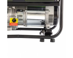 Генератор бензиновый БС-8000, 6,6 кВт, 230В, четырехтактный, 25 л, ручной стартер Сибртех-foto11