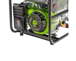 Генератор бензиновый БС-8000, 6,6 кВт, 230В, четырехтактный, 25 л, ручной стартер Сибртех-foto12