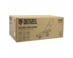 Газонокосилка электрическая GM-1200, 1200 Вт, ширина 32 см, 3 уровня, травосборник 25 л. Denzel-foto10